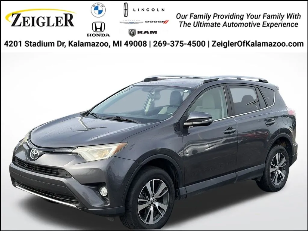 Gray 2016 Toyota RAV4 XLE for sale in Kalamazoo, MI