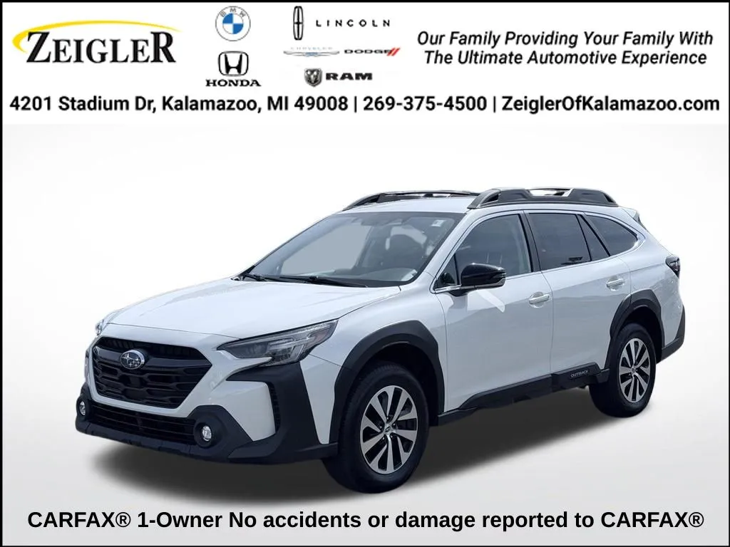 White 2023 Subaru Outback Premium for sale in Kalamazoo, MI
