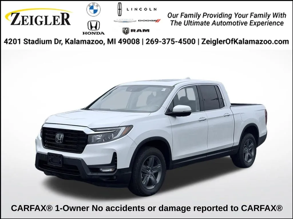 White 2023 Honda Ridgeline RTL-E for sale in Kalamazoo, MI