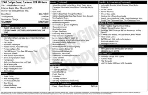 More photos of 2008 Dodge Grand Caravan SXT at Zeigler BMW of Kalamazoo, MI