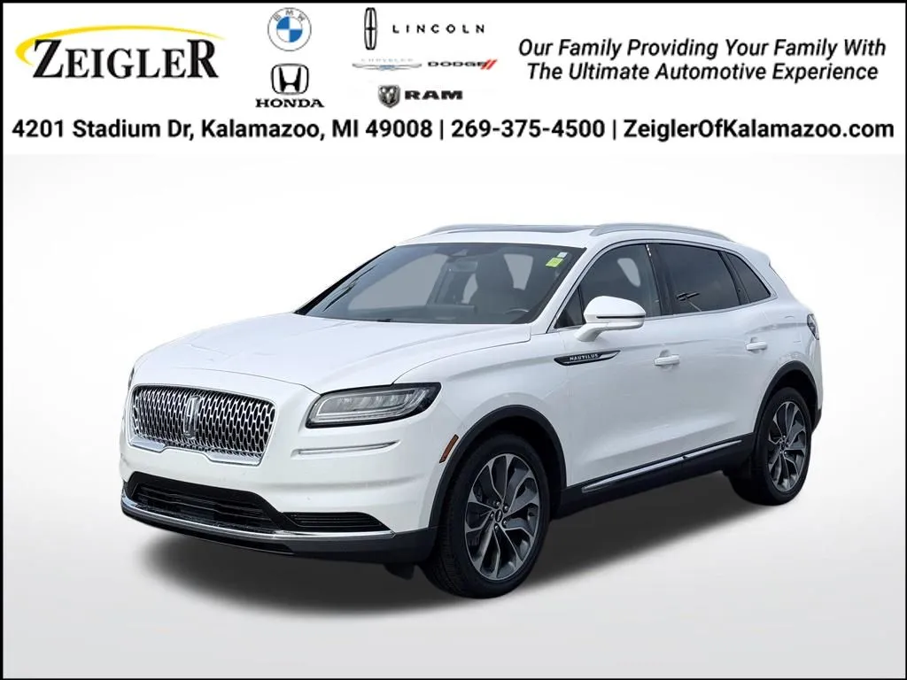 White 2023 Lincoln Nautilus Reserve for sale in Kalamazoo, MI