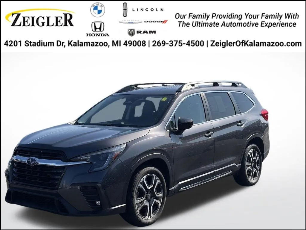Gray 2024 Subaru Ascent Limited for sale in Kalamazoo, MI