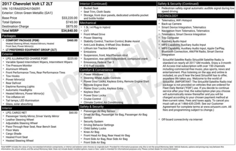 More photos of 2017 Chevrolet Volt LT at Zeigler BMW of Kalamazoo, MI