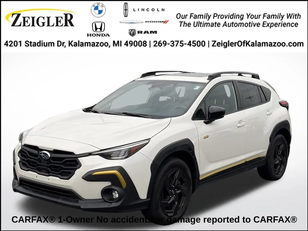 White 2024 Subaru Crosstrek Sport for sale in Kalamazoo, MI