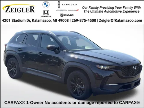 Black 2025 Mazda CX-50 2.5 S Preferred Package for sale in Kalamazoo, MI