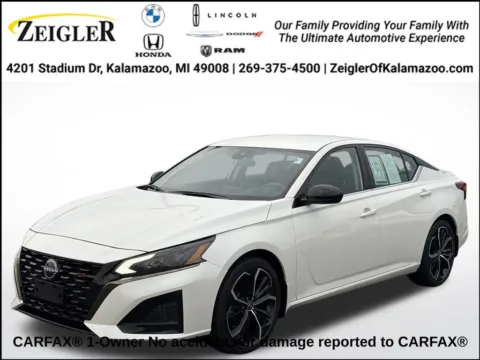 White 2023 Nissan Altima 2.5 SR for sale in Kalamazoo, MI