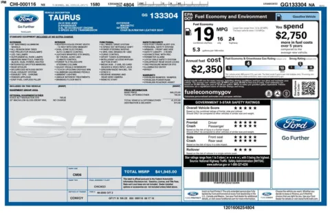 More photos of 2016 Ford Taurus SHO at Zeigler BMW of Kalamazoo, MI