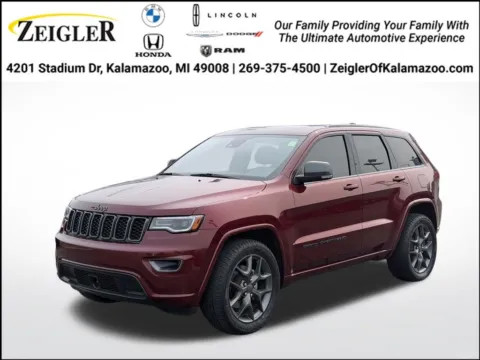 Red 2021 Jeep Grand Cherokee 80th Anniversary Edition for sale in Kalamazoo, MI