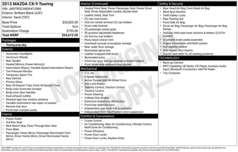 More photos of 2013 Mazda CX-9 Touring at Zeigler BMW of Kalamazoo, MI
