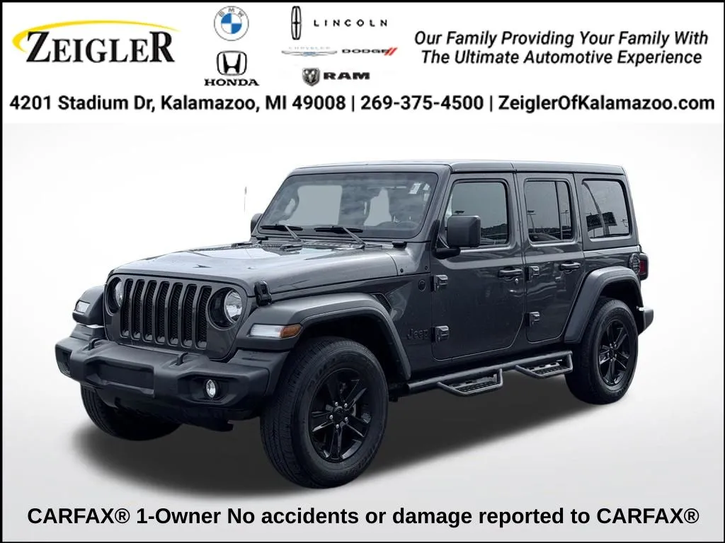 Unknown 2022 Jeep Wrangler Unlimited Sport Altitude for sale in Kalamazoo, MI