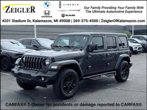 Unknown 2022 Jeep Wrangler Unlimited Sport Altitude for sale in Kalamazoo, MI