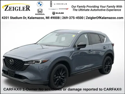 Gray 2023 Mazda CX-5 2.5 S Carbon Edition for sale in Kalamazoo, MI