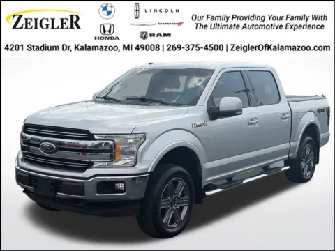 Silver 2018 Ford F-150 Lariat for sale in Kalamazoo, MI