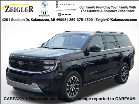 Black 2025 Ford Expedition Platinum for sale in Kalamazoo, MI