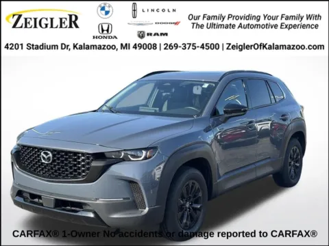 Gray 2025 Mazda CX-50 Hybrid Premium for sale in Kalamazoo, MI