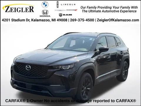 Black 2025 Mazda CX-50 Hybrid Premium for sale in Kalamazoo, MI