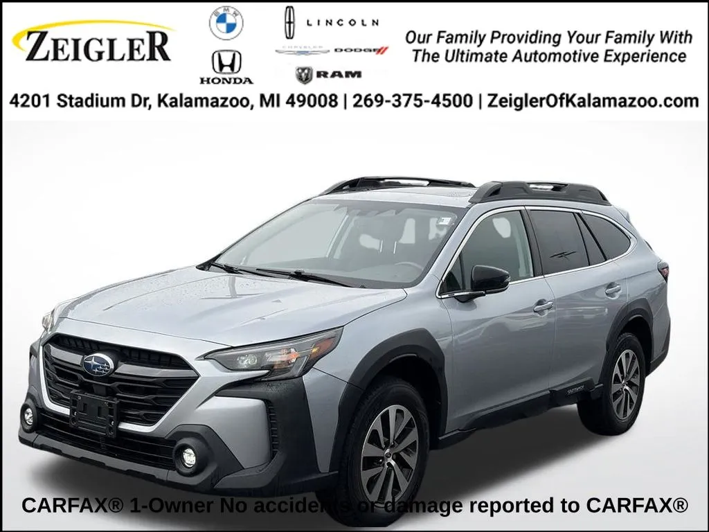 Silver 2024 Subaru Outback Premium for sale in Kalamazoo, MI