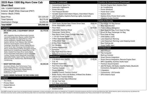 More photos of 2025 Ram 1500 Big Horn/Lone Star at Zeigler BMW of Kalamazoo, MI