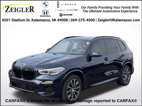Blue 2020 BMW X5 xDrive40i for sale in Kalamazoo, MI