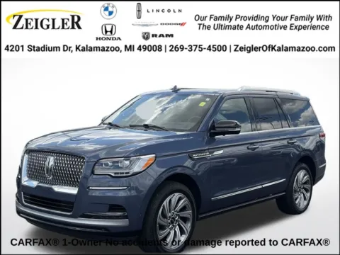 Blue 2022 Lincoln Navigator Reserve for sale in Kalamazoo, MI