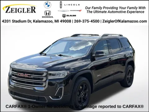 Black 2020 GMC Acadia AT4 for sale in Kalamazoo, MI