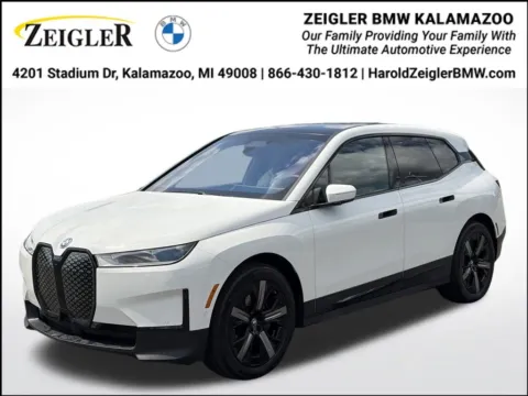 White 2024 BMW iX xDrive50 for sale in Kalamazoo, MI