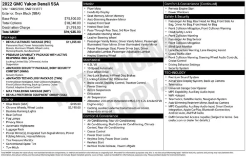 More photos of 2022 GMC Yukon Denali at Zeigler BMW of Kalamazoo, MI