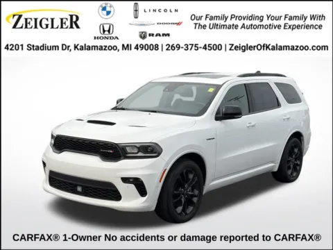 White 2023 Dodge Durango R/T Plus for sale in Kalamazoo, MI