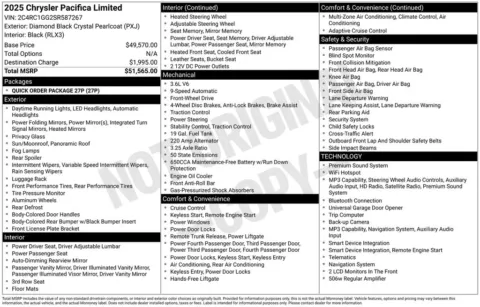 More photos of 2025 Chrysler Pacifica Limited at Zeigler BMW of Kalamazoo, MI
