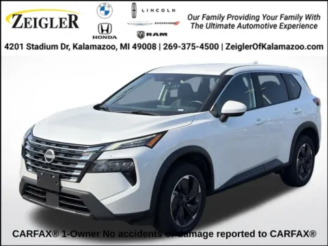 White 2025 Nissan Rogue SV for sale in Kalamazoo, MI
