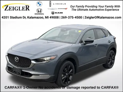 Gray 2024 Mazda CX-30 2.5 S Carbon Edition for sale in Kalamazoo, MI