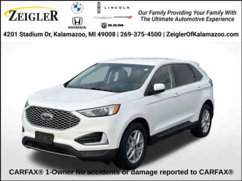White 2024 Ford Edge SEL for sale in Kalamazoo, MI