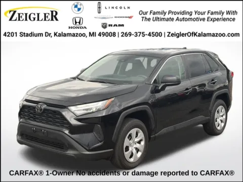 Black 2025 Toyota RAV4 LE for sale in Kalamazoo, MI