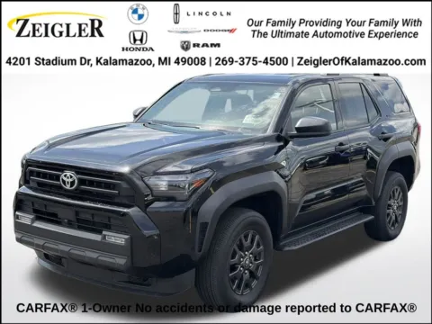 Black 2025 Toyota 4Runner SR5 for sale in Kalamazoo, MI