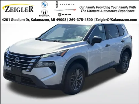 Silver 2024 Nissan Rogue S for sale in Kalamazoo, MI