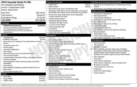 More photos of 2023 Hyundai Santa Fe SEL at Zeigler BMW of Kalamazoo, MI