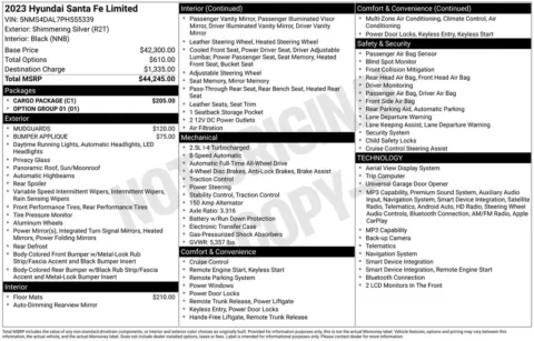 More photos of 2023 Hyundai Santa Fe Limited at Zeigler BMW of Kalamazoo, MI