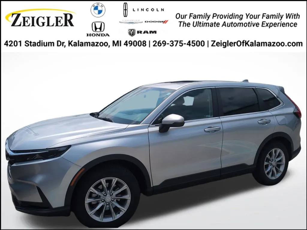 Silver 2024 Honda CR-V EX-L for sale in Kalamazoo, MI