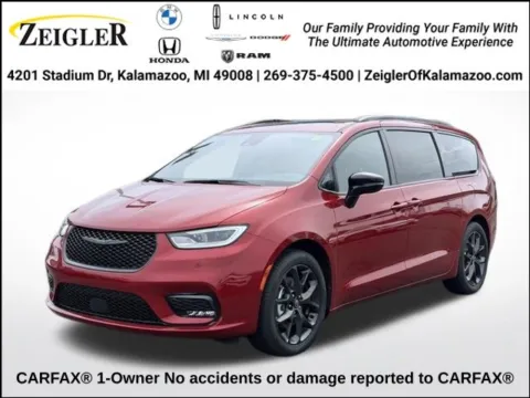 Red 2025 Chrysler Pacifica Limited for sale in Kalamazoo, MI