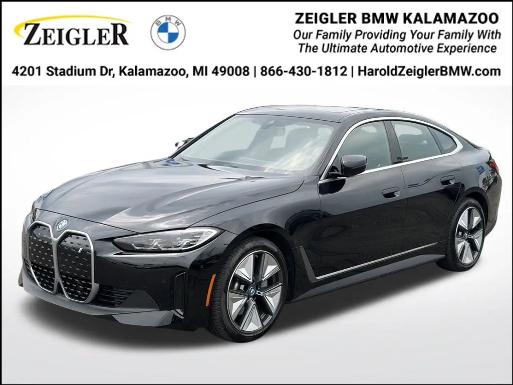 Black 2023 BMW i4 eDrive40 for sale in Kalamazoo, MI