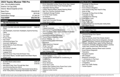 More photos of 2023 Toyota 4Runner TRD Pro at Zeigler BMW of Kalamazoo, MI