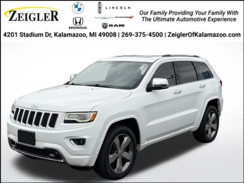 White 2016 Jeep Grand Cherokee Overland for sale in Kalamazoo, MI