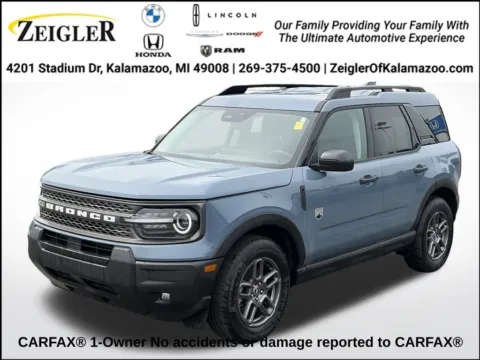 Gray 2025 Ford Bronco Sport Big Bend for sale in Kalamazoo, MI