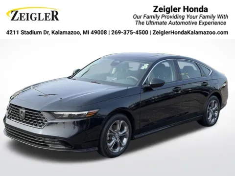 Black 2024 Honda Accord EX for sale in Kalamazoo, MI