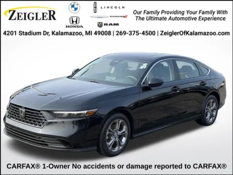 Black 2024 Honda Accord EX for sale in Kalamazoo, MI