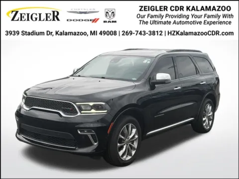 Black 2021 Dodge Durango Citadel for sale in Kalamazoo, MI