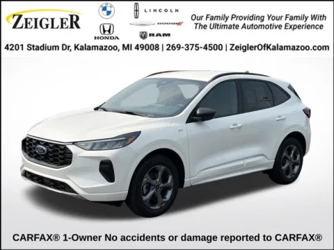 White 2024 Ford Escape ST-Line for sale in Kalamazoo, MI