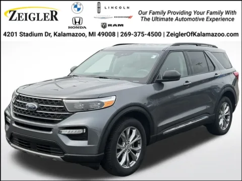 Gray 2023 Ford Explorer XLT for sale in Kalamazoo, MI