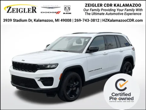 White 2023 Jeep Grand Cherokee Altitude X for sale in Kalamazoo, MI
