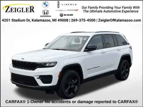 White 2023 Jeep Grand Cherokee Altitude X for sale in Kalamazoo, MI